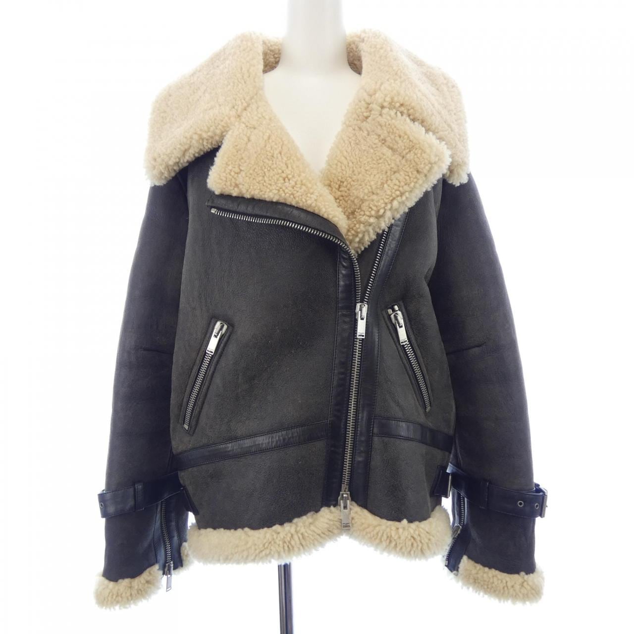 サンローラン SAINT LAURENT 755825 YCOW2 ムートンジャケット