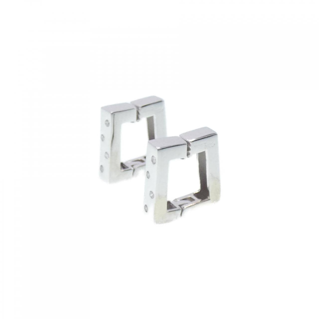 K14WG Diamond earrings 0.10CT