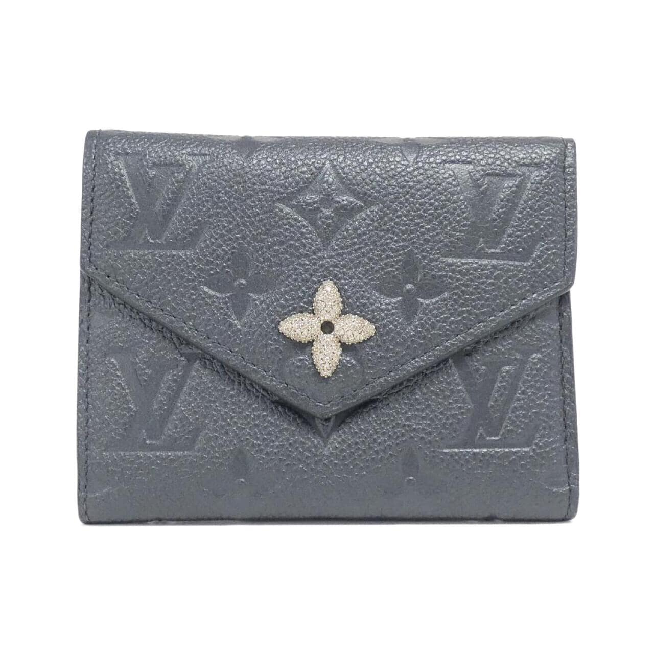 LOUIS VUITTON Monogram Empreinte Portefeuille Victorine M82667 錢包