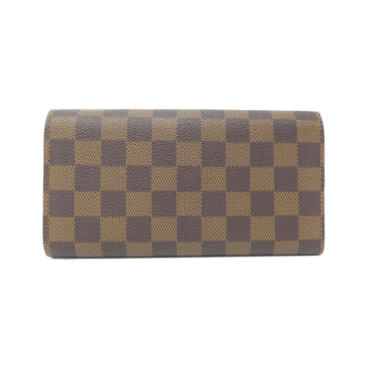 LOUIS VUITTON Damier Pochette Porte Monet Credit N61724 Wallet