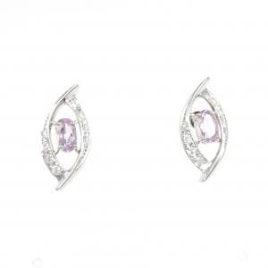 PT900 インペリアルトパーズ ピアス 0.60CT