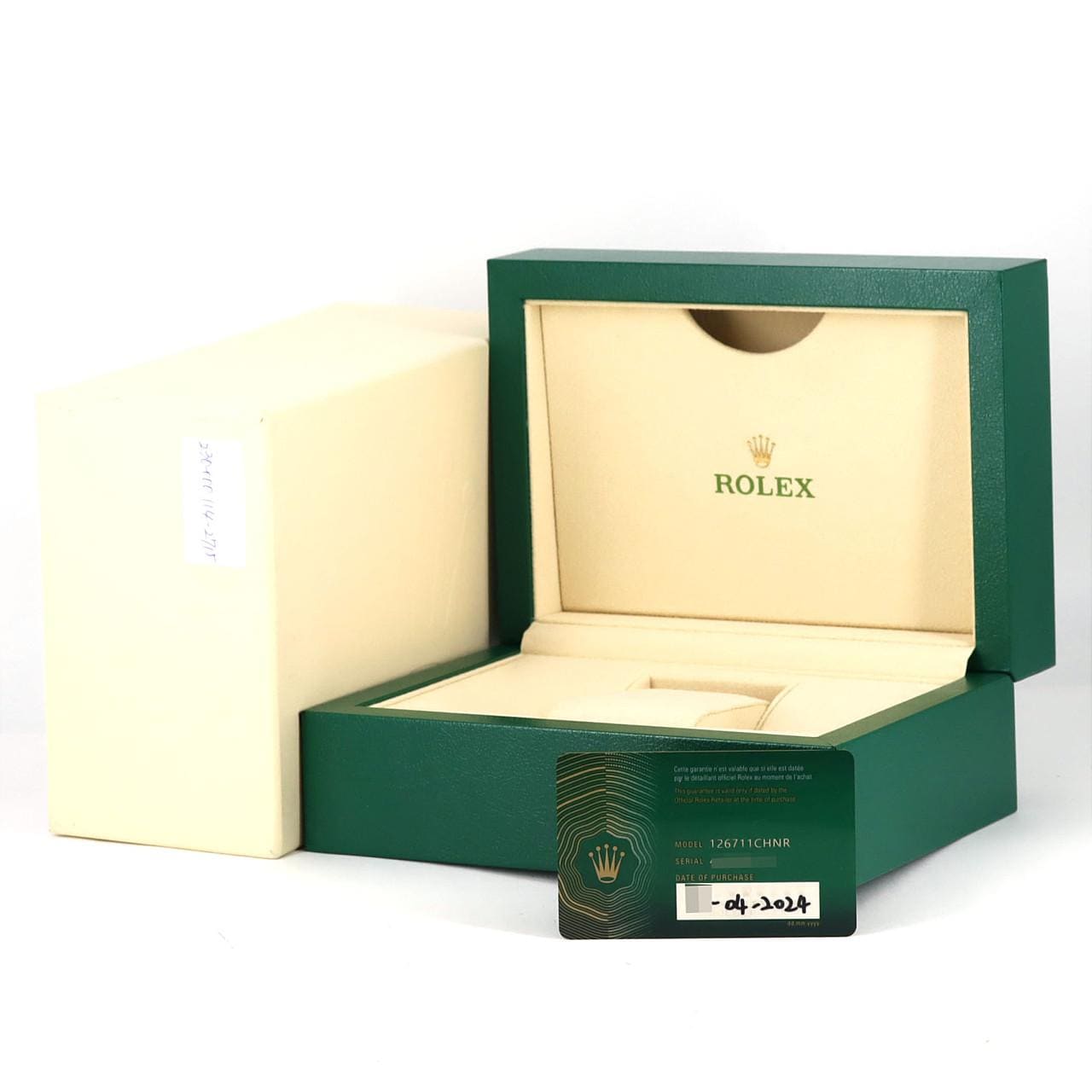 ロレックス GMTマスターⅡ 126711CHNR SSxPG 自動巻 ランダム番