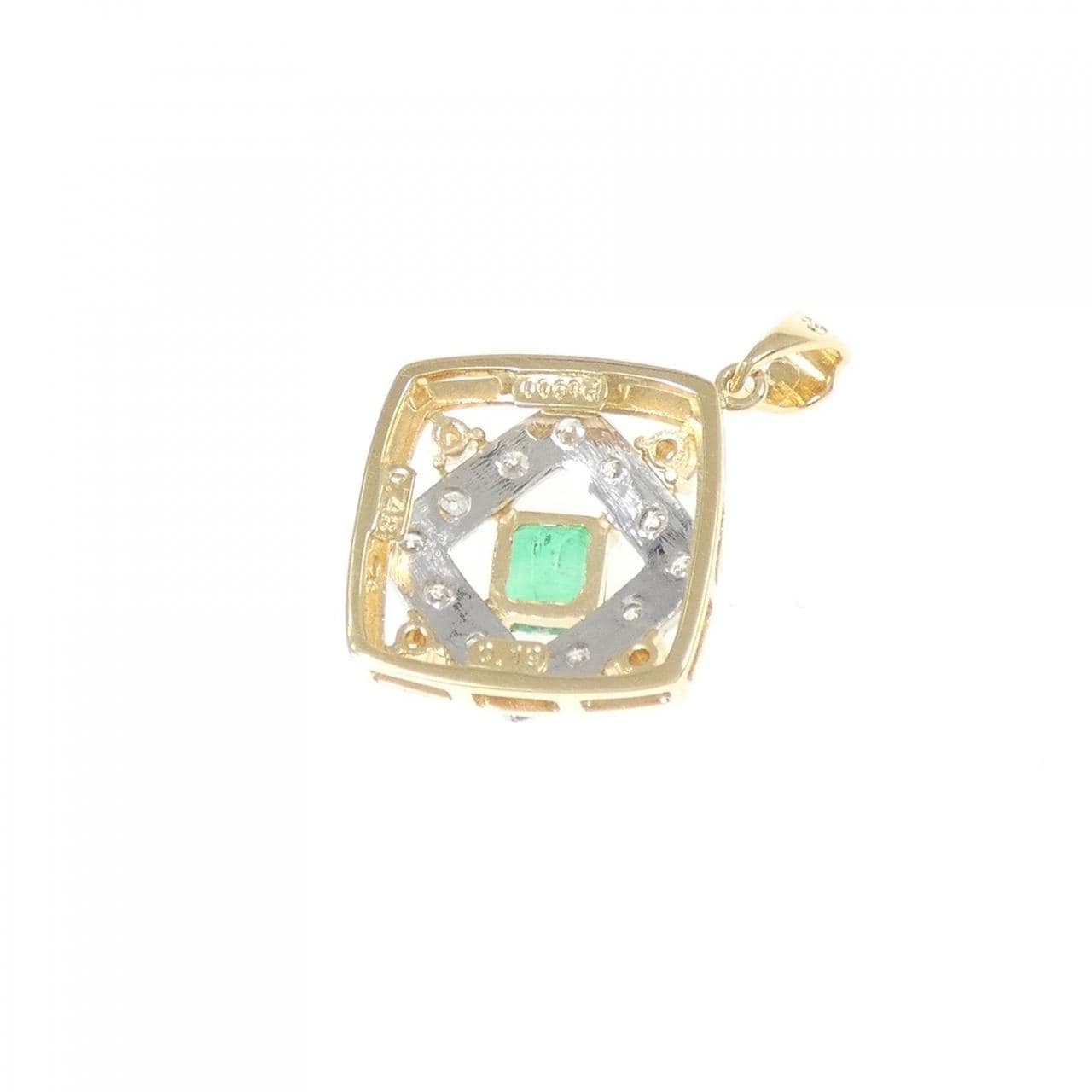 タサキ エメラルド ペンダント 0.48CT