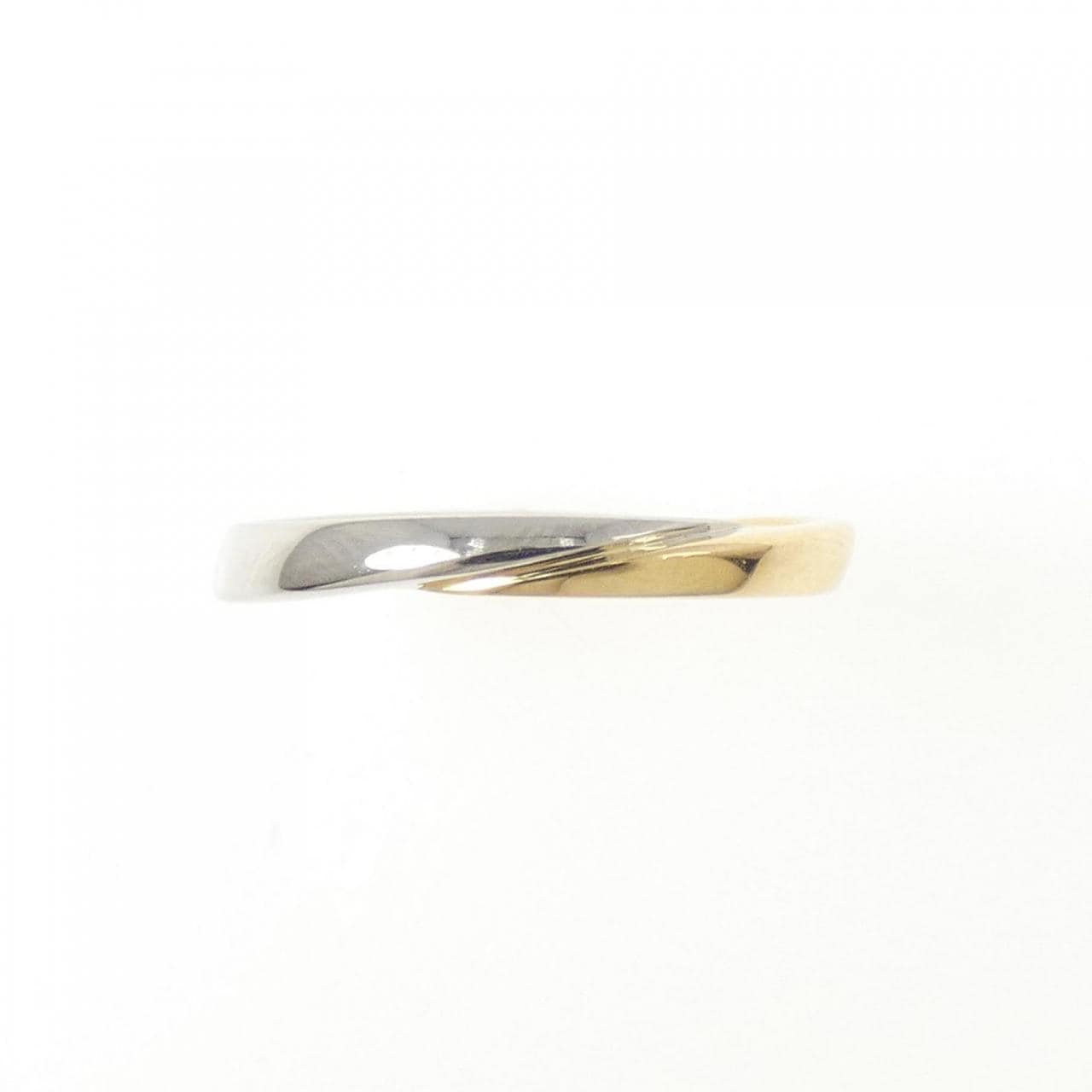 スタージュエリー K18YG/PT950 リング