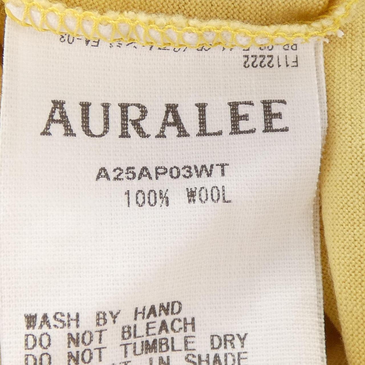 オーラリー AURALEE A25AP03WT ニット