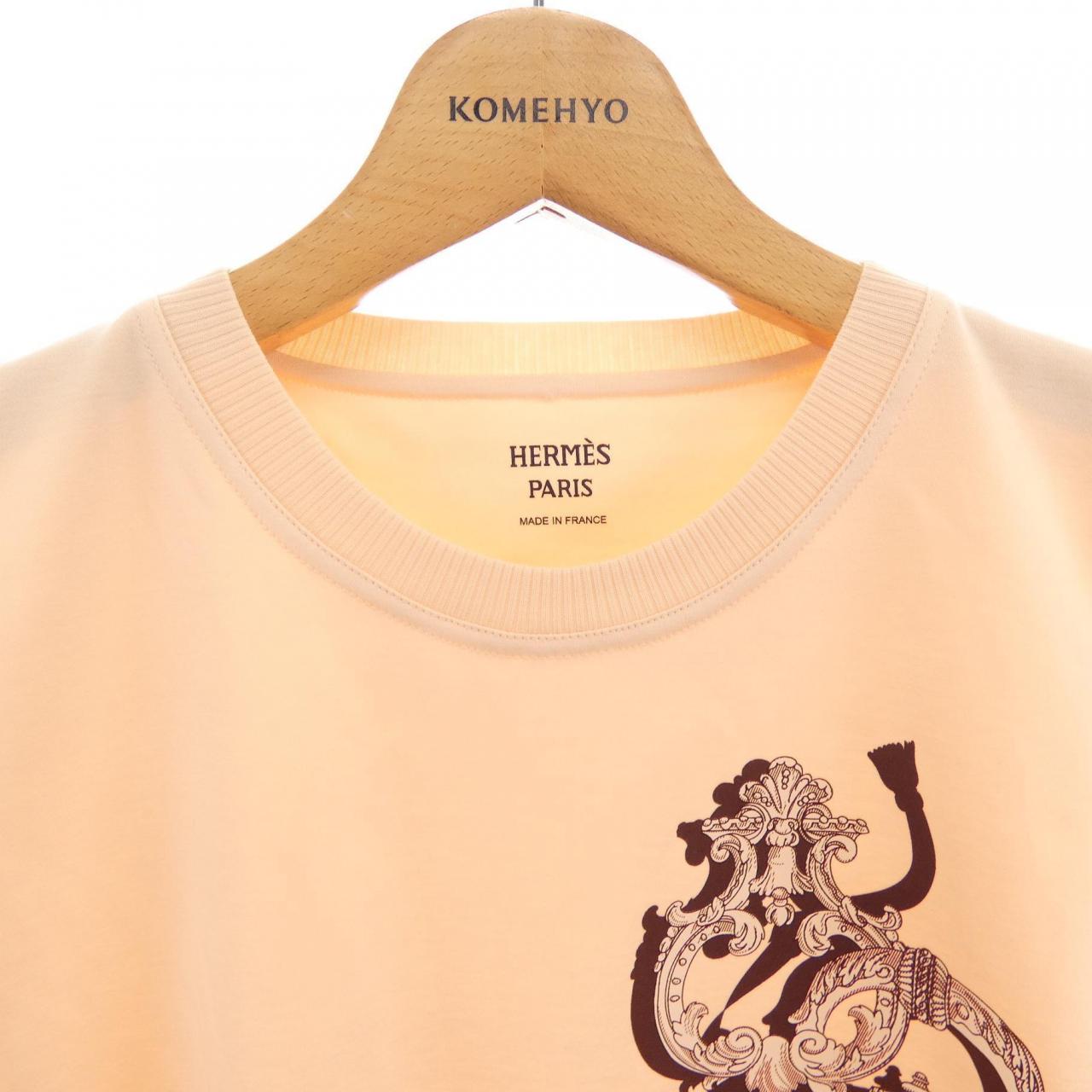 エルメス HERMES カルトゥッシュ 6E4641DC Tシャツ