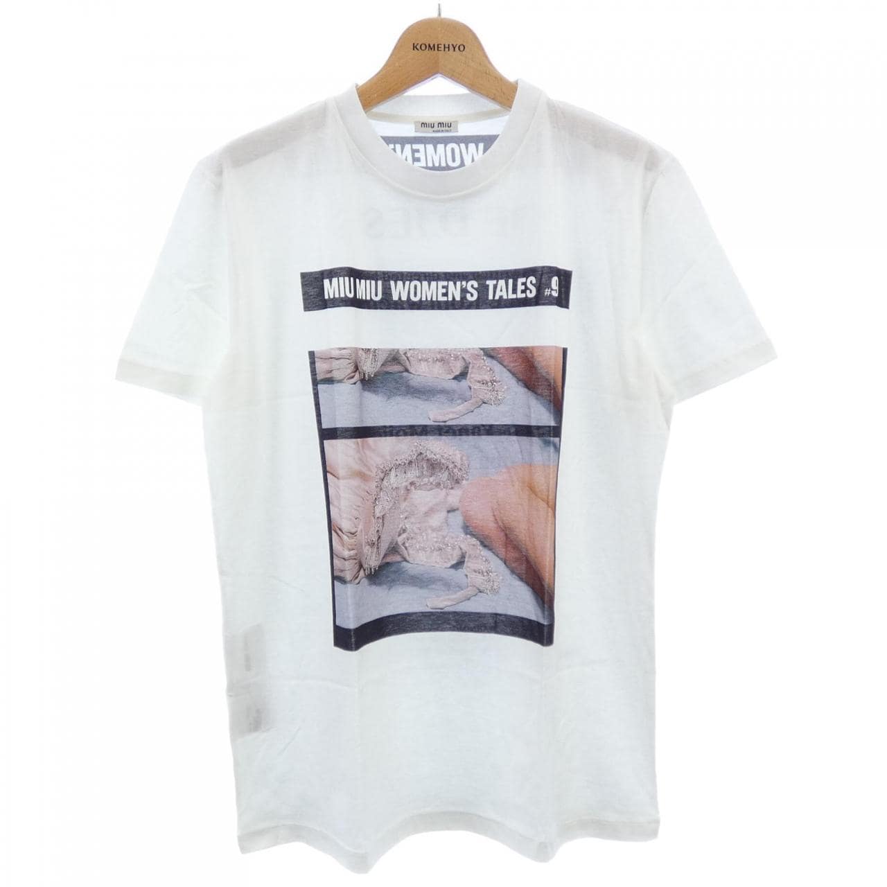 ミュウミュウ MIU MIU MJN051 1QD2 Tシャツ