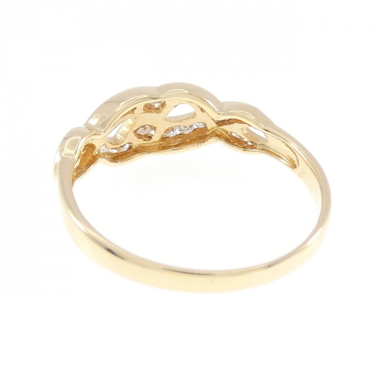 K18YG ダイヤモンド リング 0.24CT