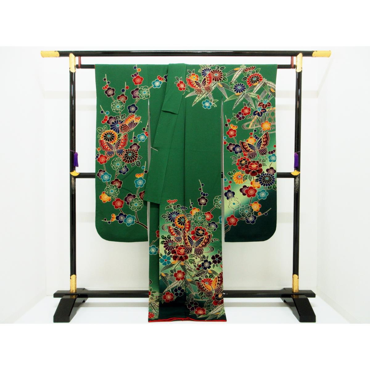Long-sleeved kimono - Kyoto Bingata