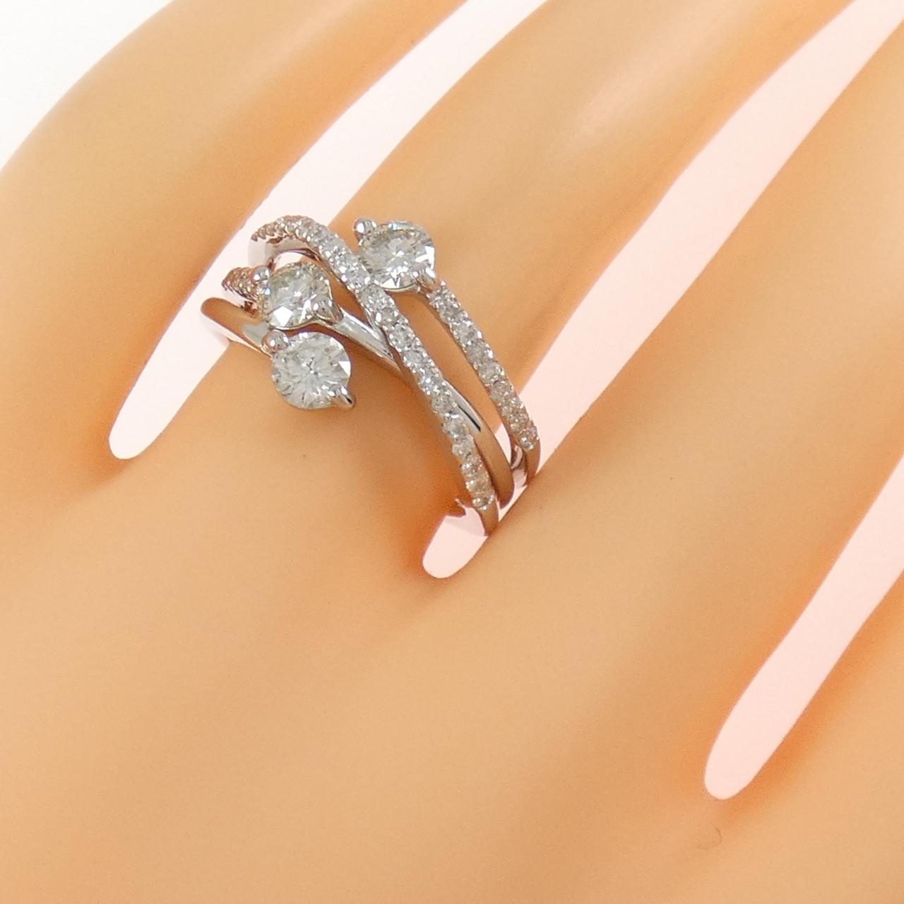 PT900鑽石戒指1.00克拉