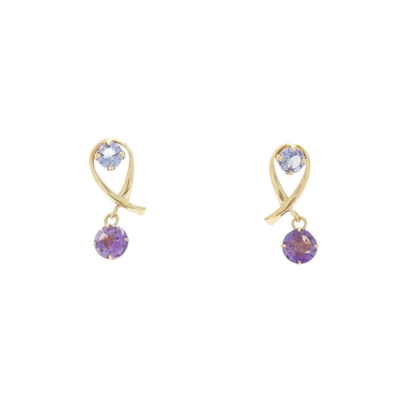 K18YG タンザナイト ピアス