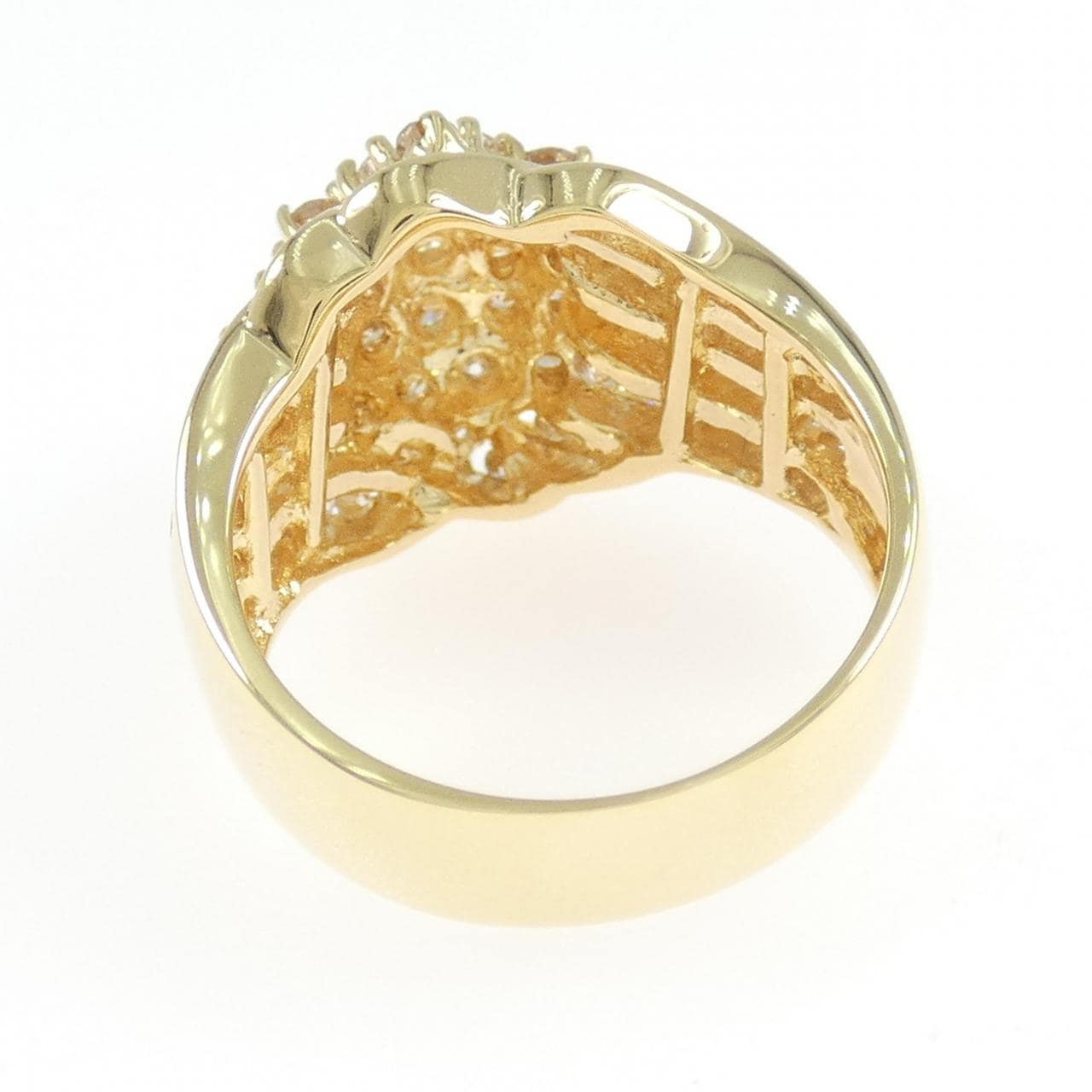 K18YG ダイヤモンド リング 2.05CT