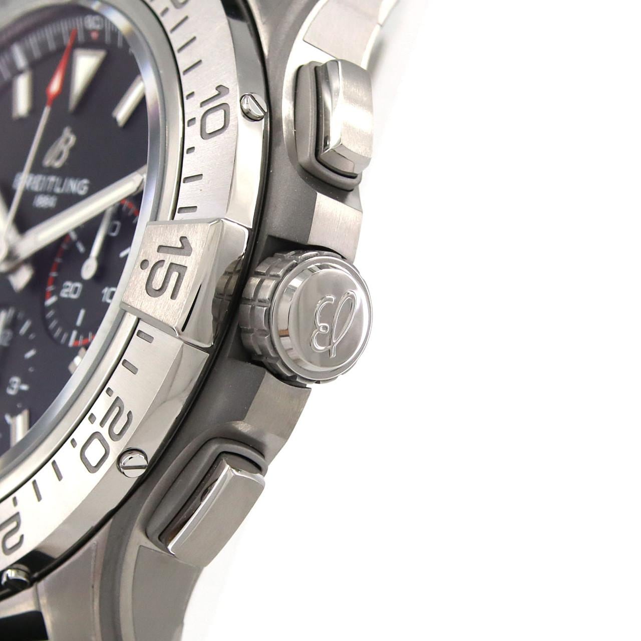 [新品] BREITLING超级复仇者B01计时腕表46 EB0148/EB0148101B1X1 TI自动上弦