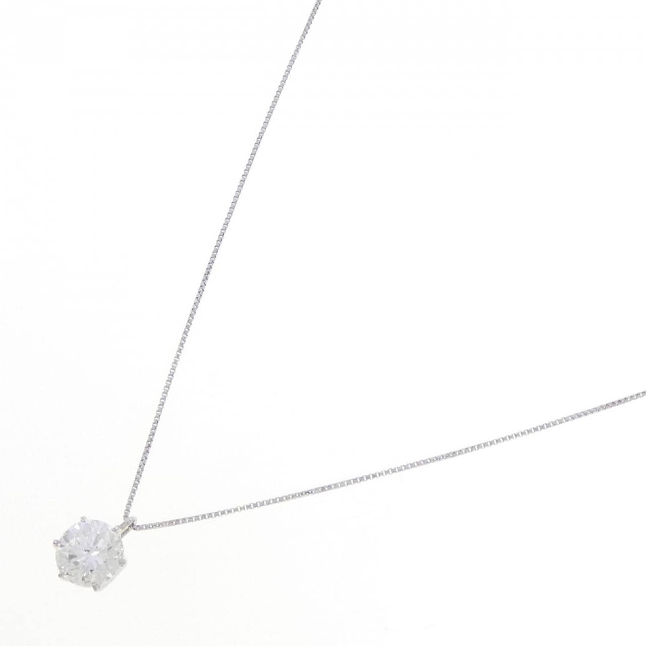 PT/PT850 ダイヤモンド ネックレス 1.168CT G SI1 Fair