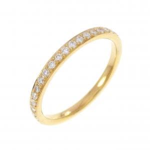 【リメイク】K24YG ハーフエタニティ ダイヤモンド リング 0.20CT