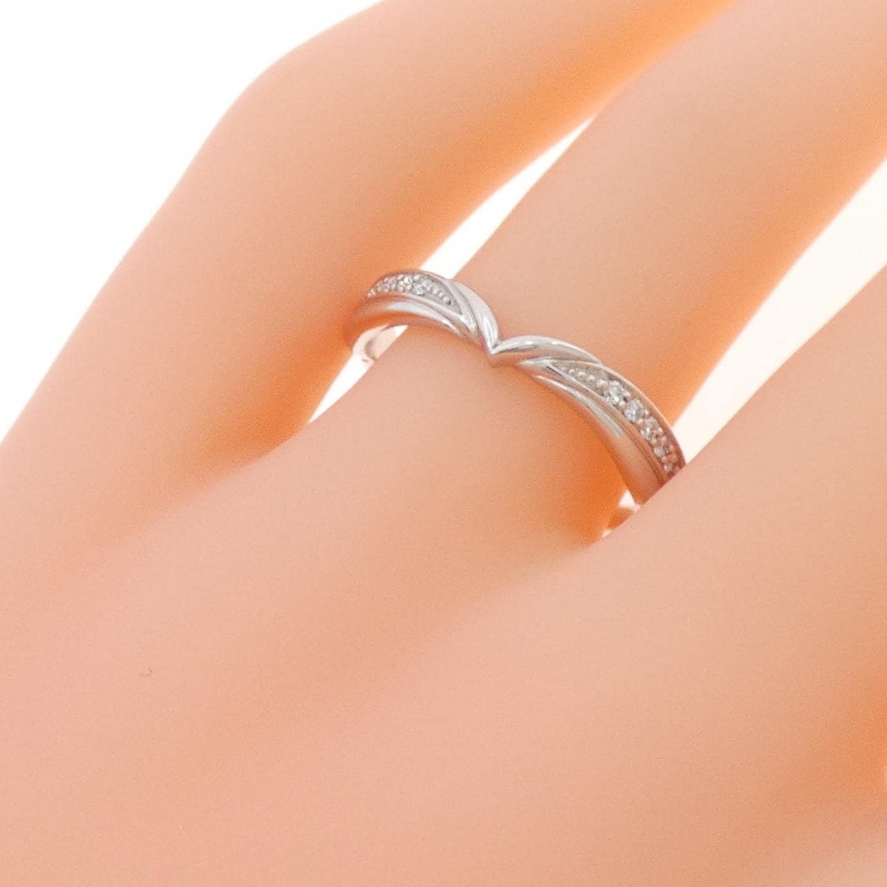 PT900 ダイヤモンド リング 0.07CT