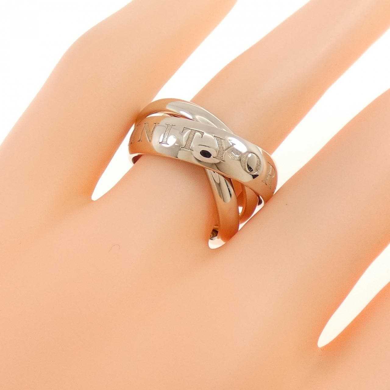 カルティエ トリニティ 1998年X'mas限定 リング