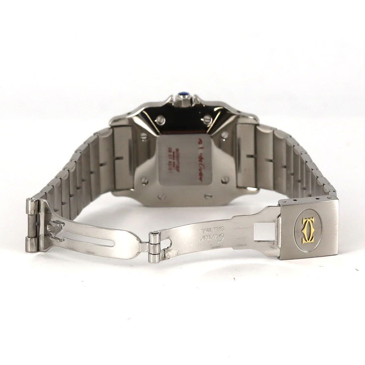 カルティエ サントスLM コンビ SSxYG 自動巻