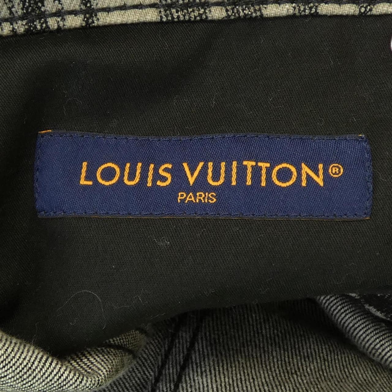 ルイヴィトン LOUIS VUITTON チェックデニムショーツ HPD90WARA ショートパンツ