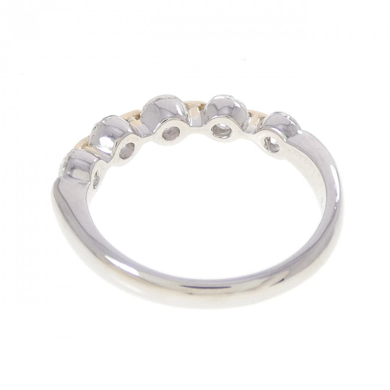 PT900/K18YG ダイヤモンド リング 1.03CT