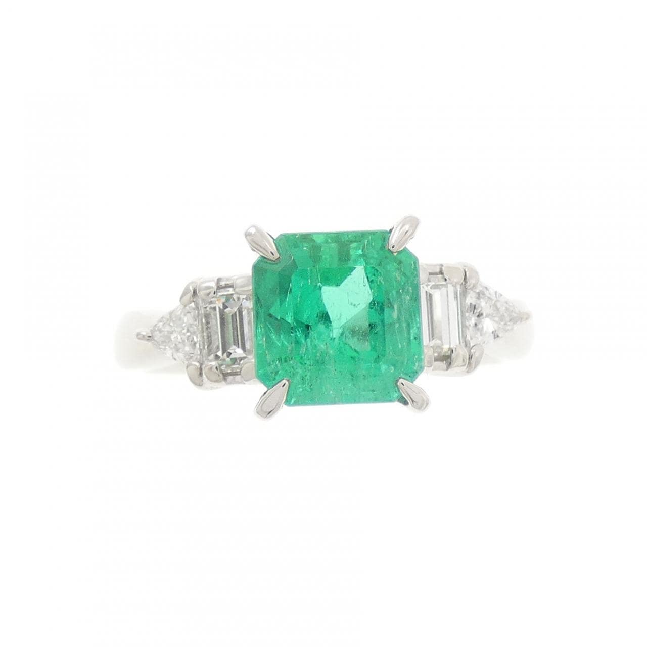 PT900 エメラルド リング 1.348CT