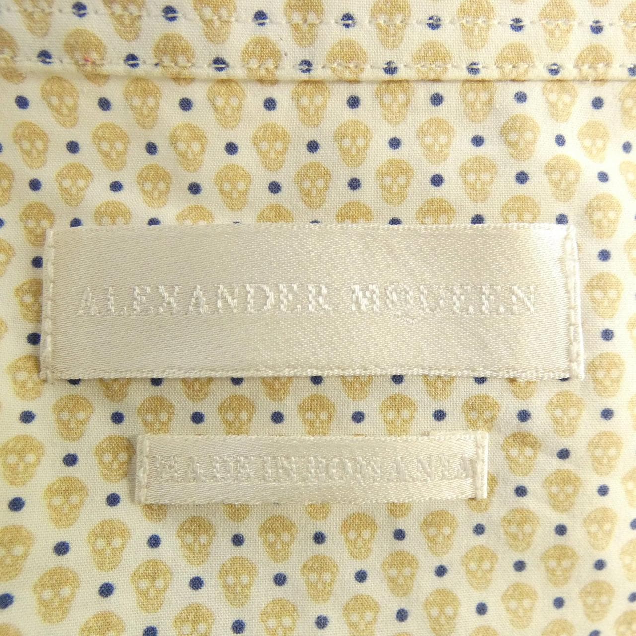 アレキサンダーマックイーン ALEXANDER McQUEEN 309847 QY601 シャツ