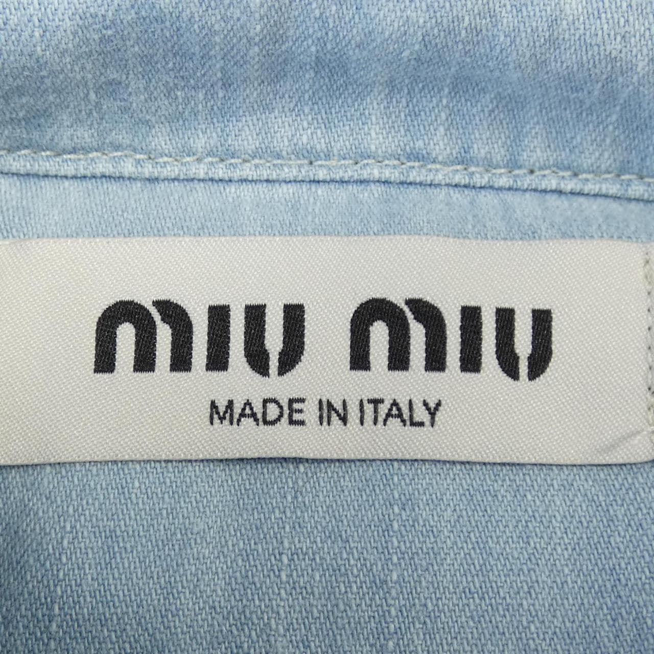 ミュウミュウ MIU MIU GWC097 10BM シャツ
