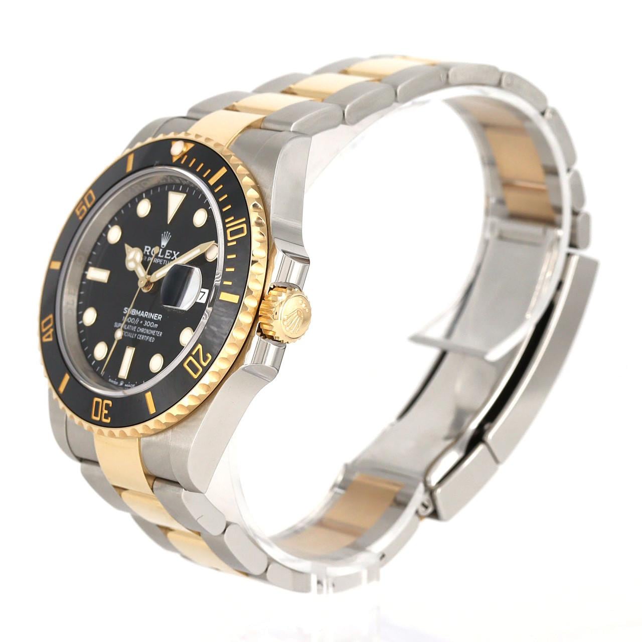 ロレックス サブマリーナーデイト 126613LN SSxYG 自動巻 ランダム番