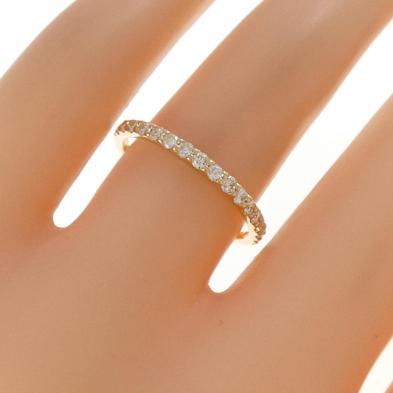 K18YG ダイヤモンド リング 0.31CT