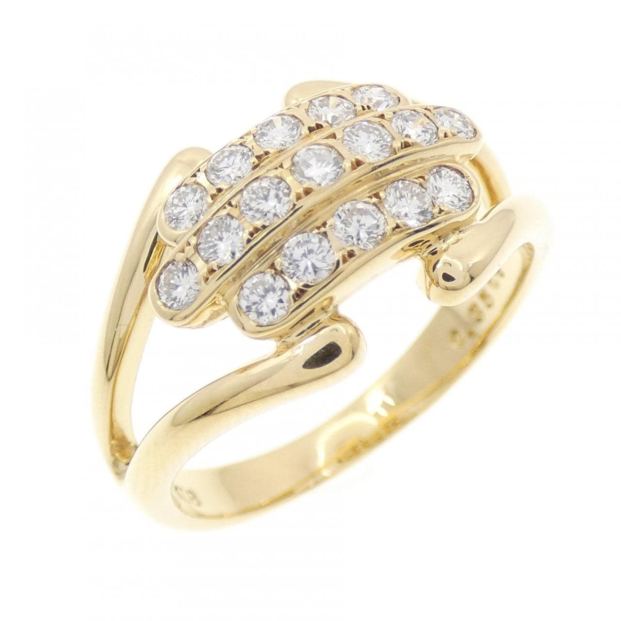 ミキモト ダイヤモンド リング 0.35CT