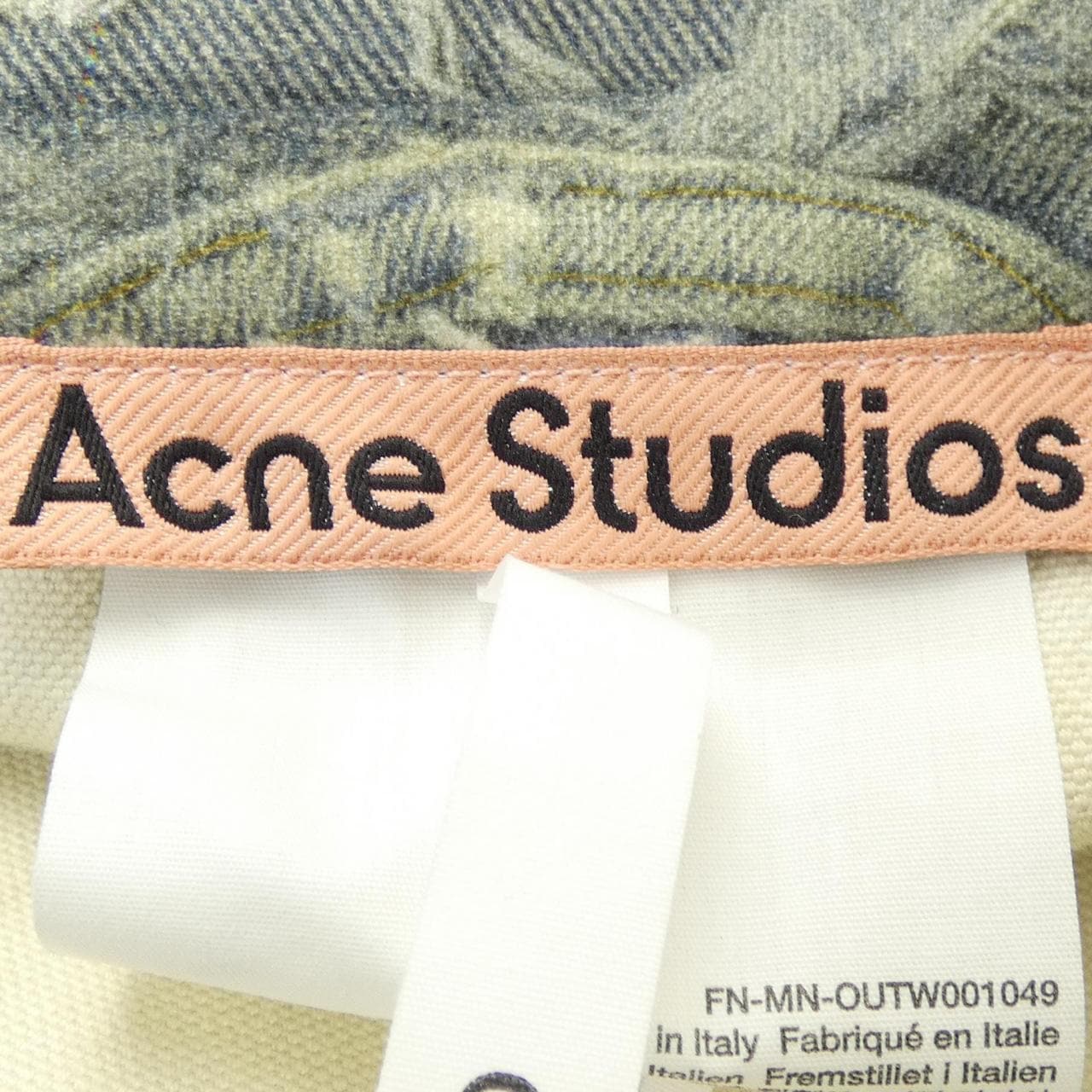 アクネストゥディオズ ACNE STUDIOS FN-MN-OUTW001049 デニムジャケット