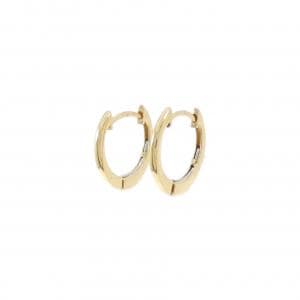 K18YG フープ ピアス