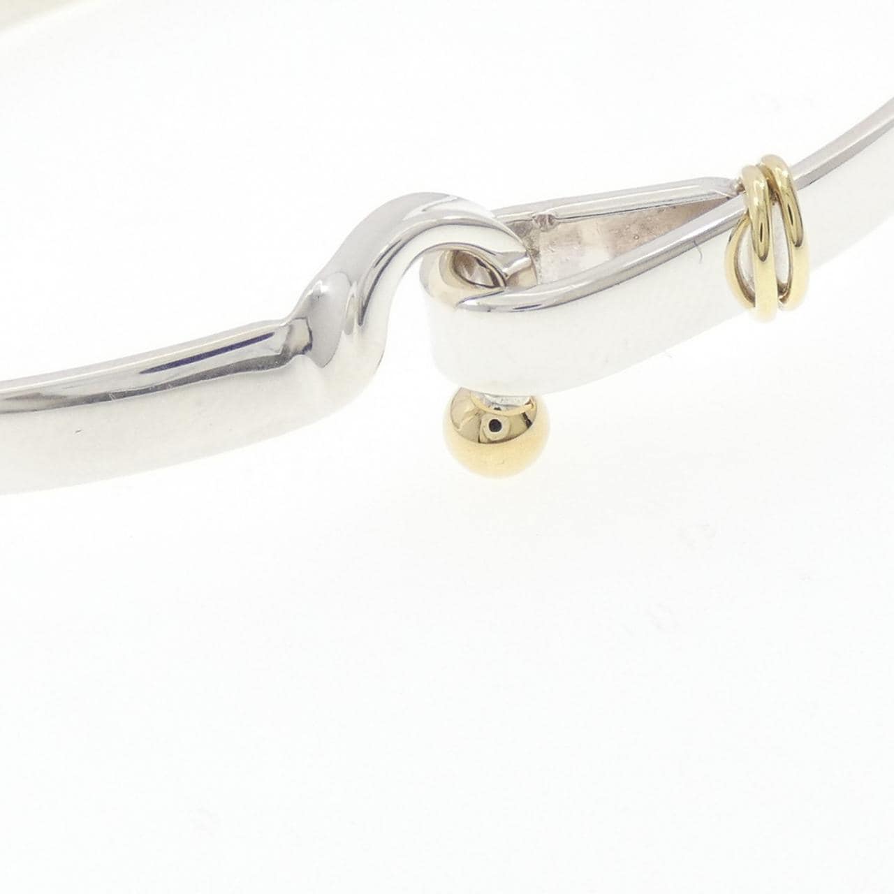 【ヴィンテージ】ティファニー フック&アイ バングル