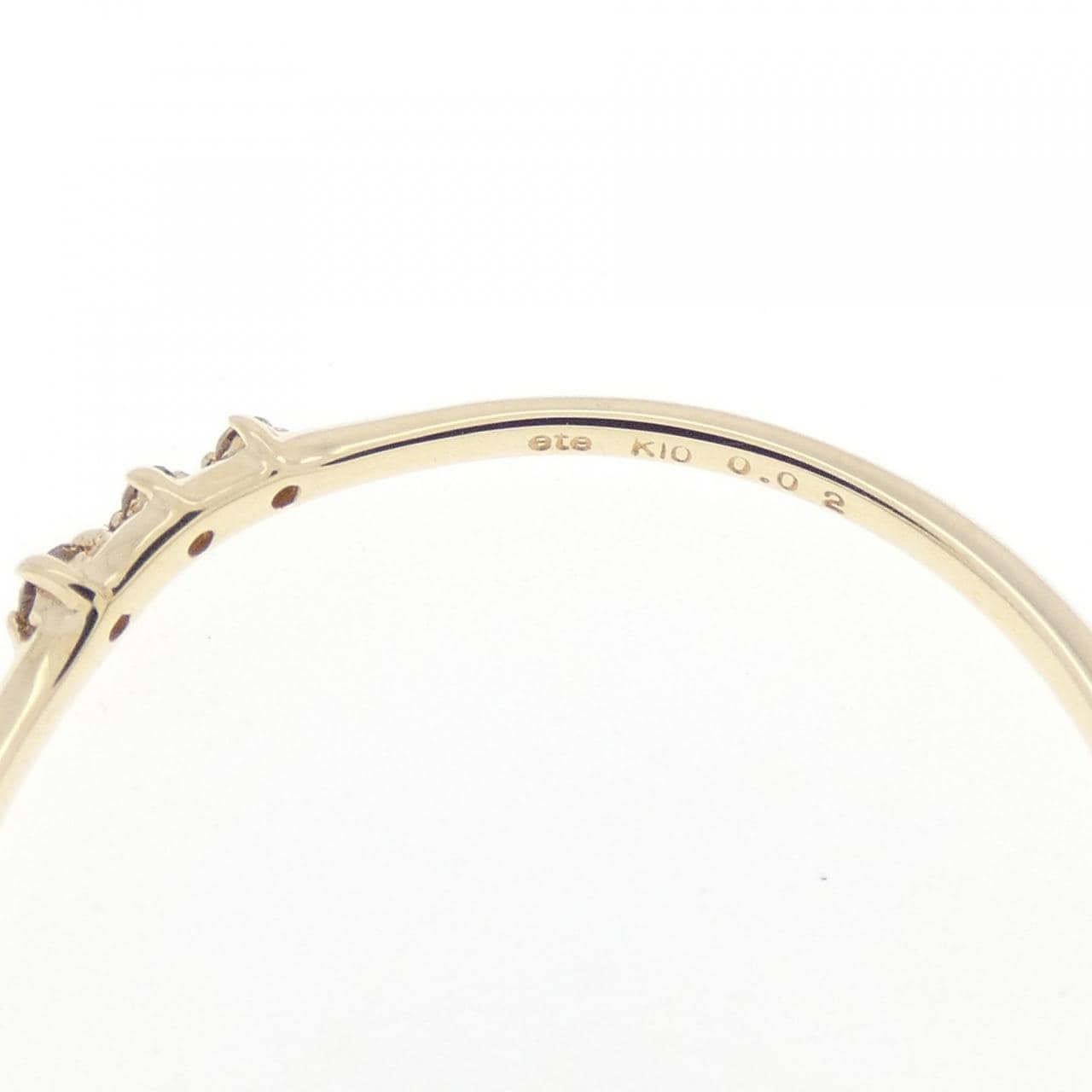 エテ ダイヤモンド リング 0.02CT