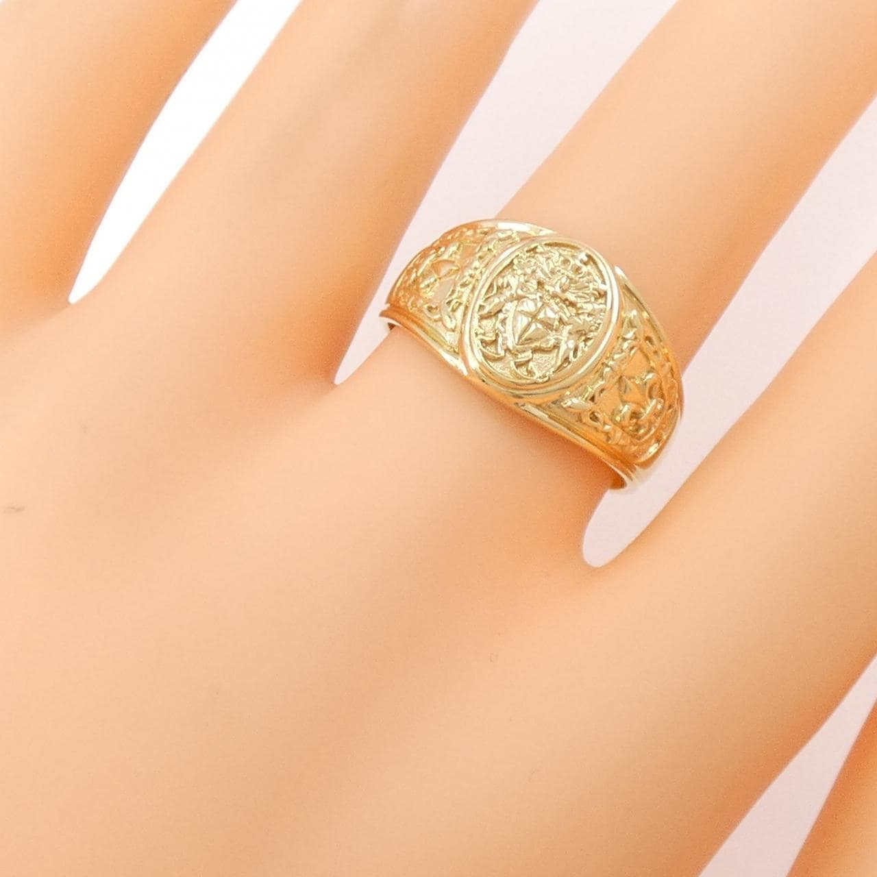 K18YG ring