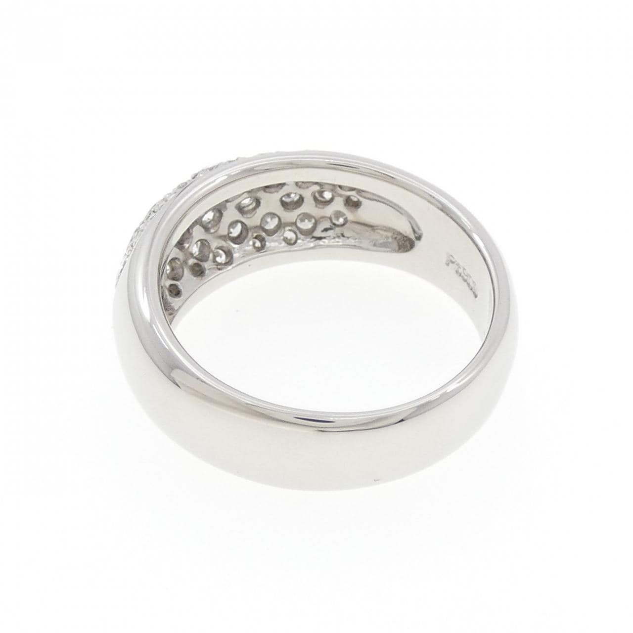 PT900 パヴェ ダイヤモンド リング 1.08CT