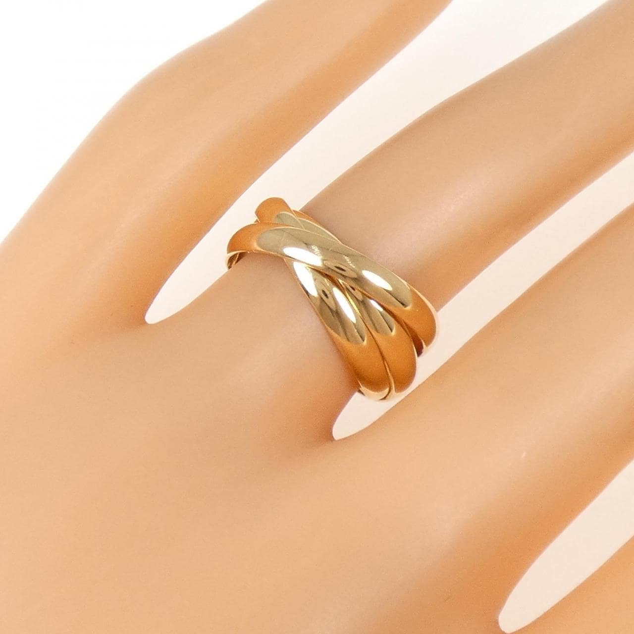 4゜C K18YG リング