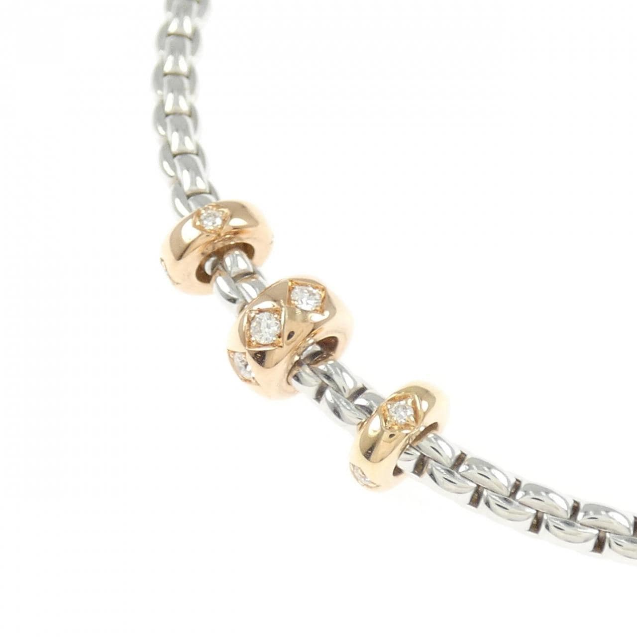 【新品】フォッペ ロンバス ネックレス 0.18CT