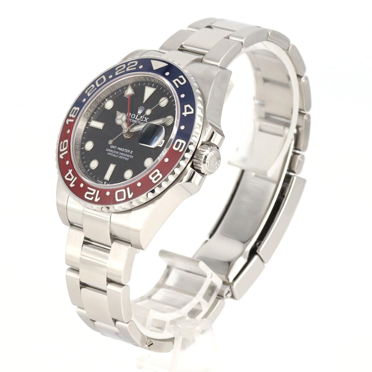 ロレックス GMTマスターⅡ 126710BLRO･3 SS 自動巻 ランダム番
