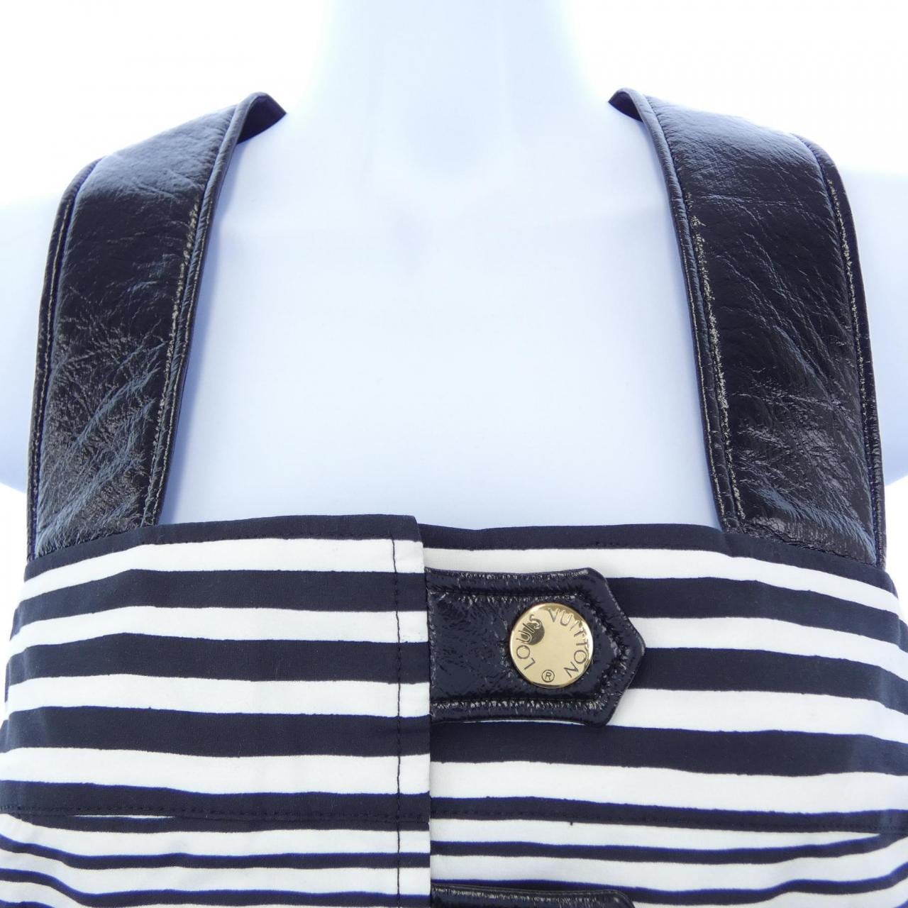 ルイヴィトン LOUIS VUITTON ミックスストライプクロップトップ FPBL24222 トップス