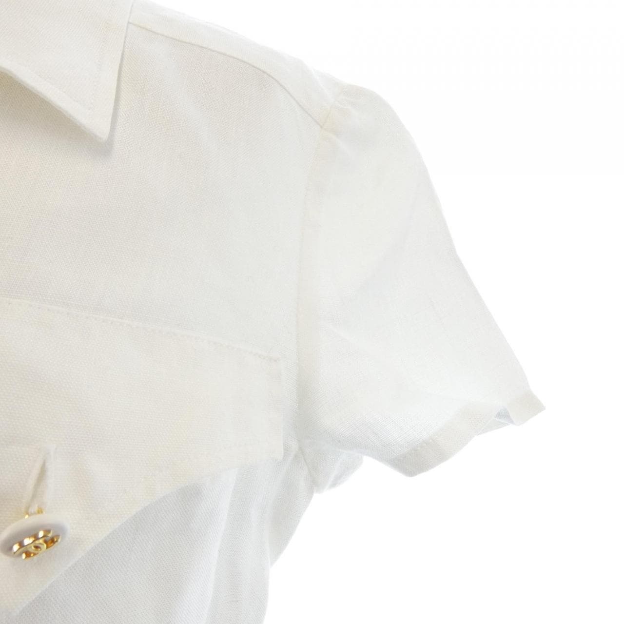 【ヴィンテージ】シャネル CHANEL P07334V02120 97P S／Sシャツ