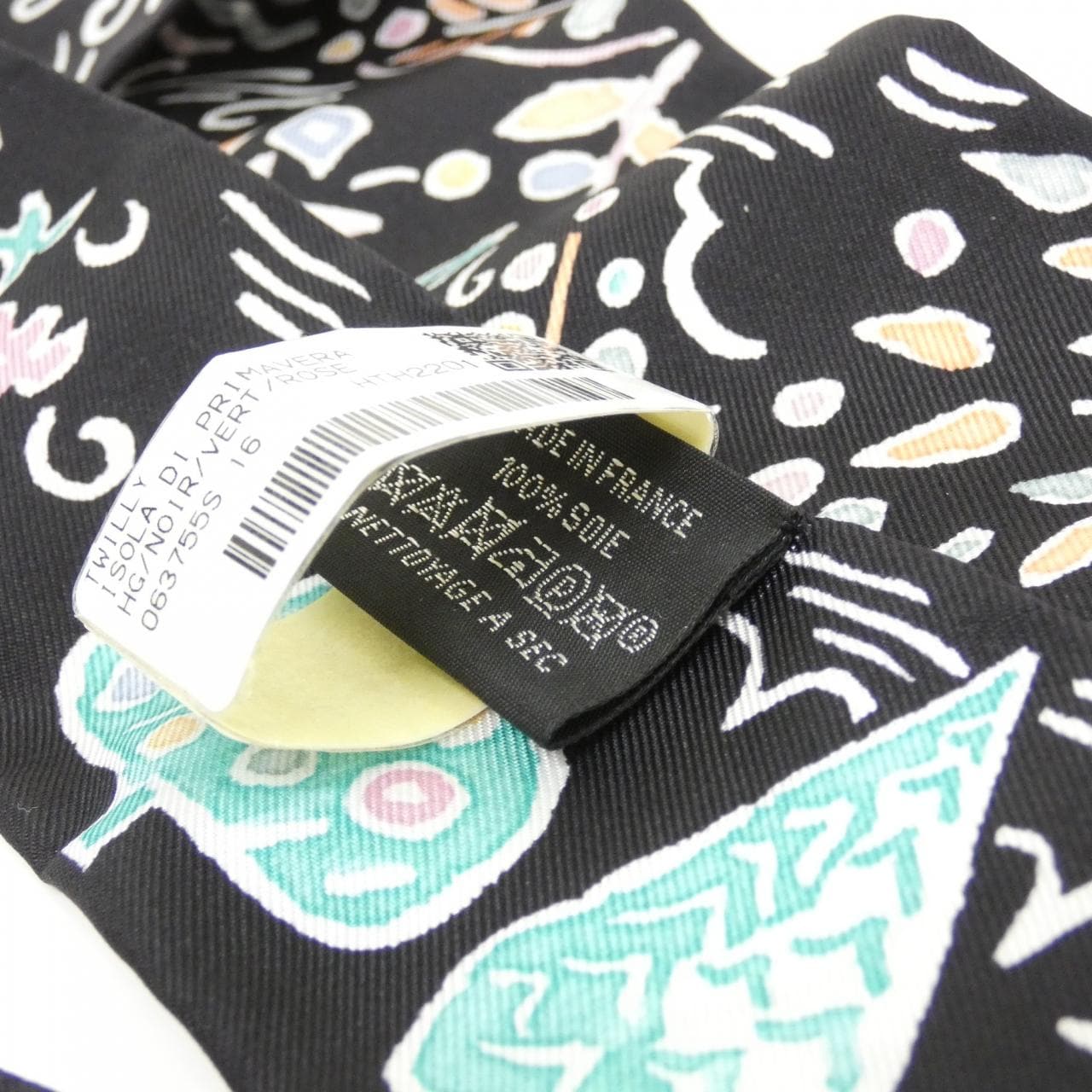 エルメス ISOLA DI PRIMAVERA ツイリー 063755S スカーフ