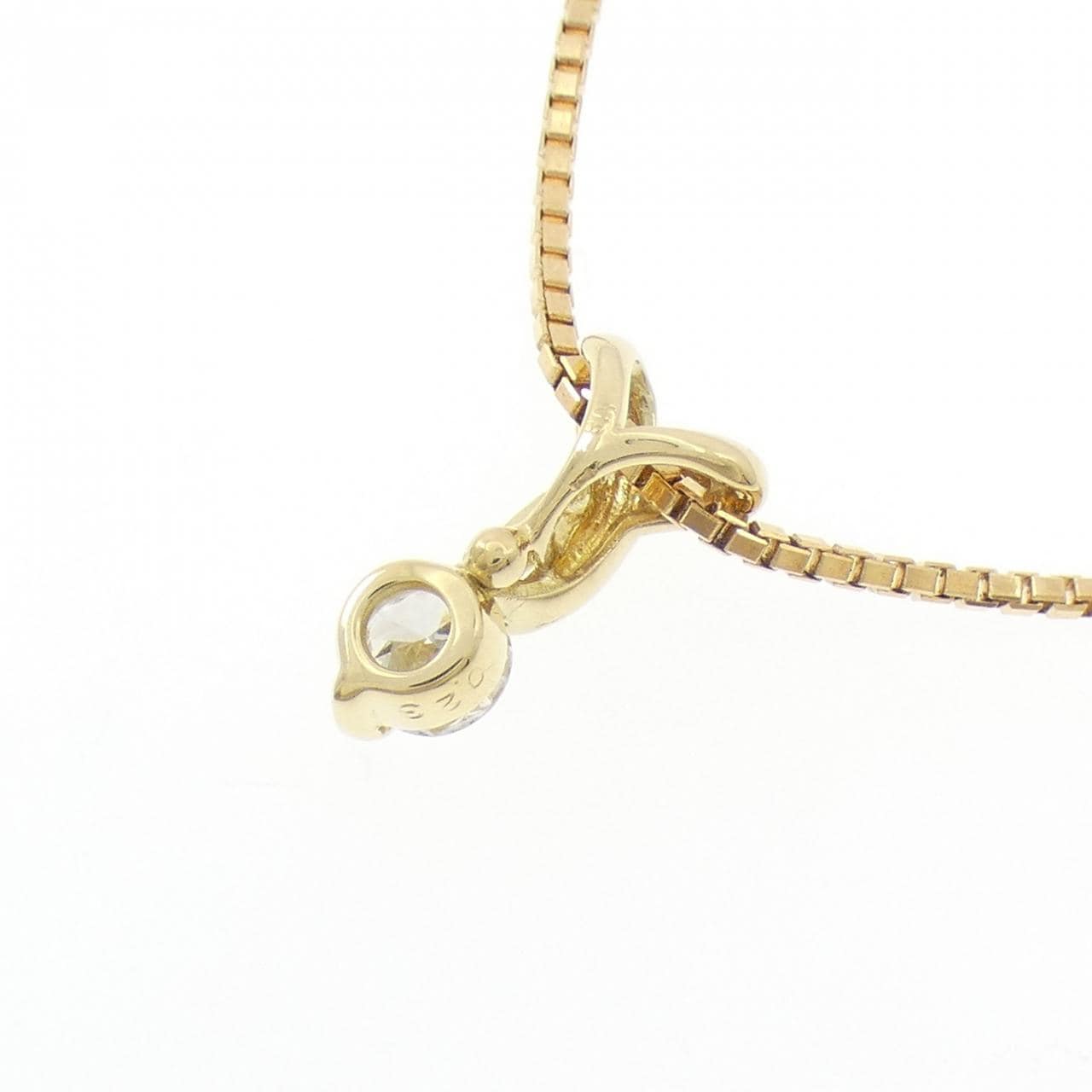 K18YG ダイヤモンド ネックレス 0.23CT