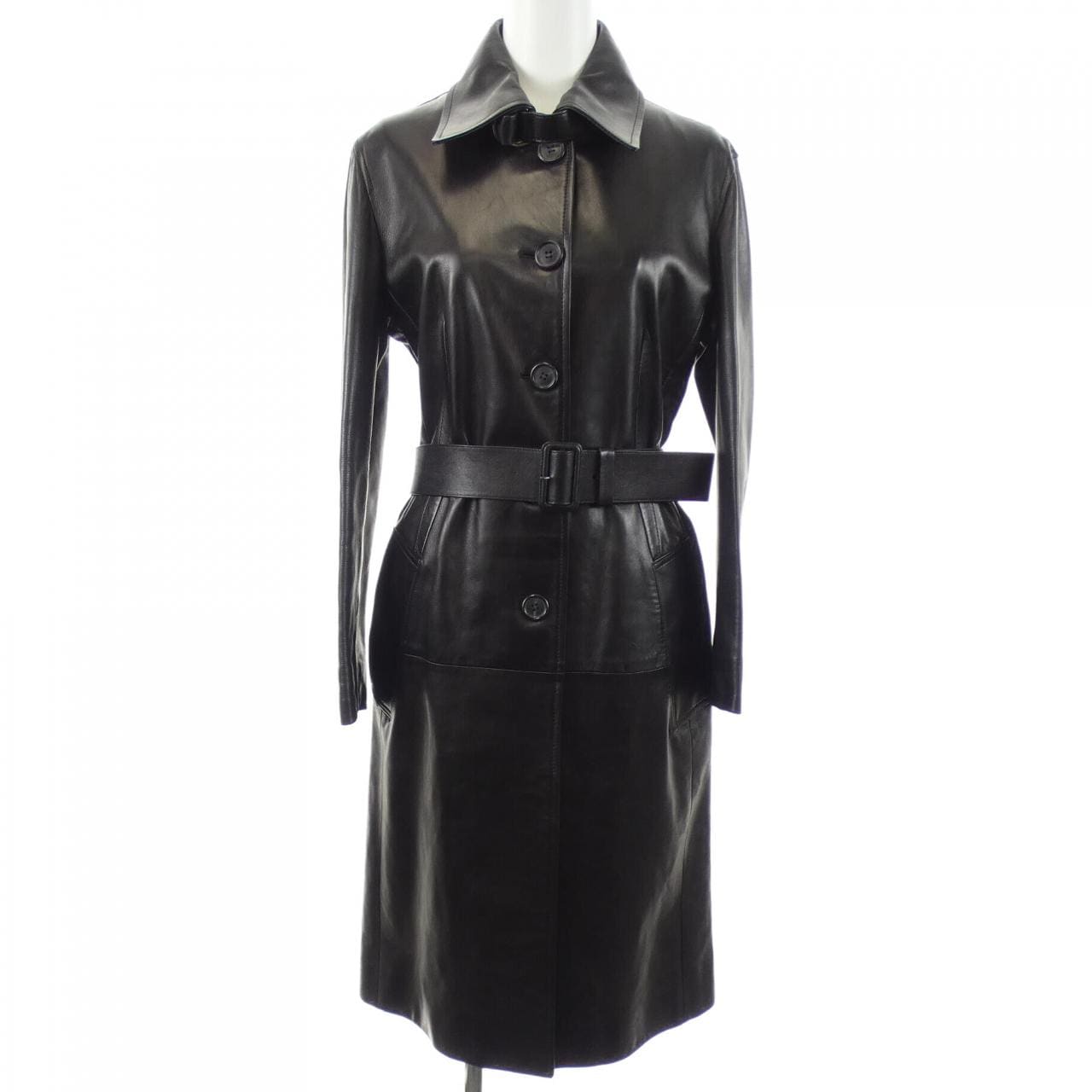 【ヴィンテージ】プラダ PRADA レザーコート