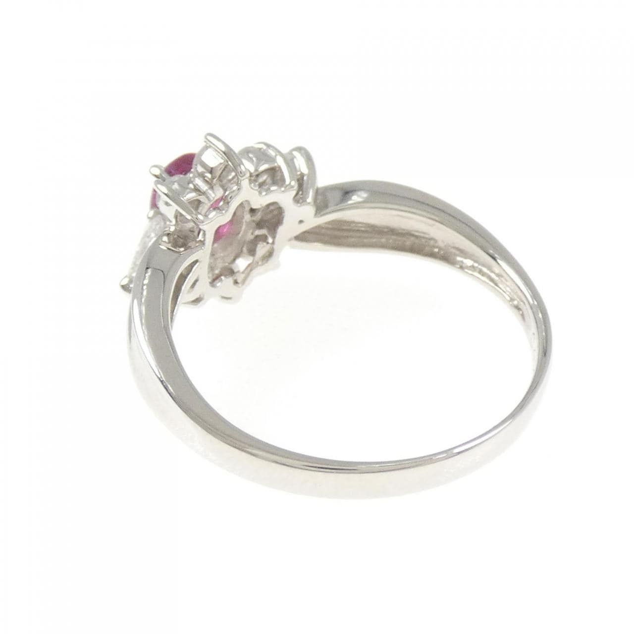 PT900 ルビー リング 0.48CT