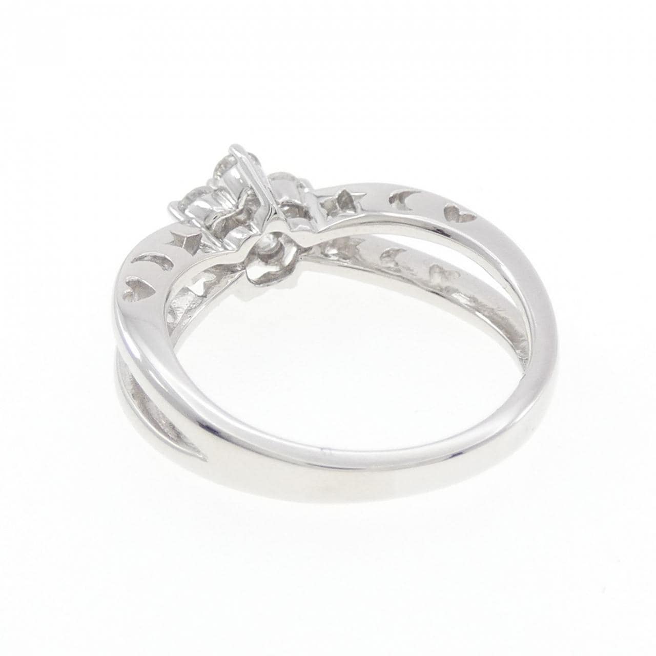 ポンテヴェキオ フラワー リング 0.30CT