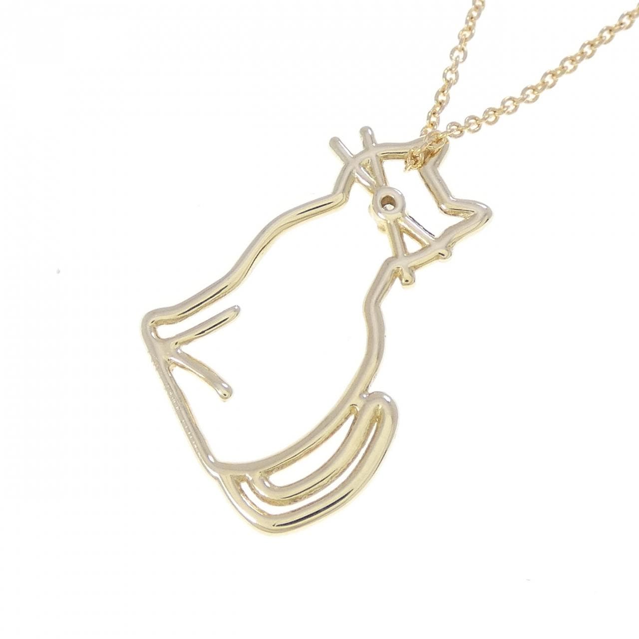 アリータ キャット ダイヤモンド ネックレス