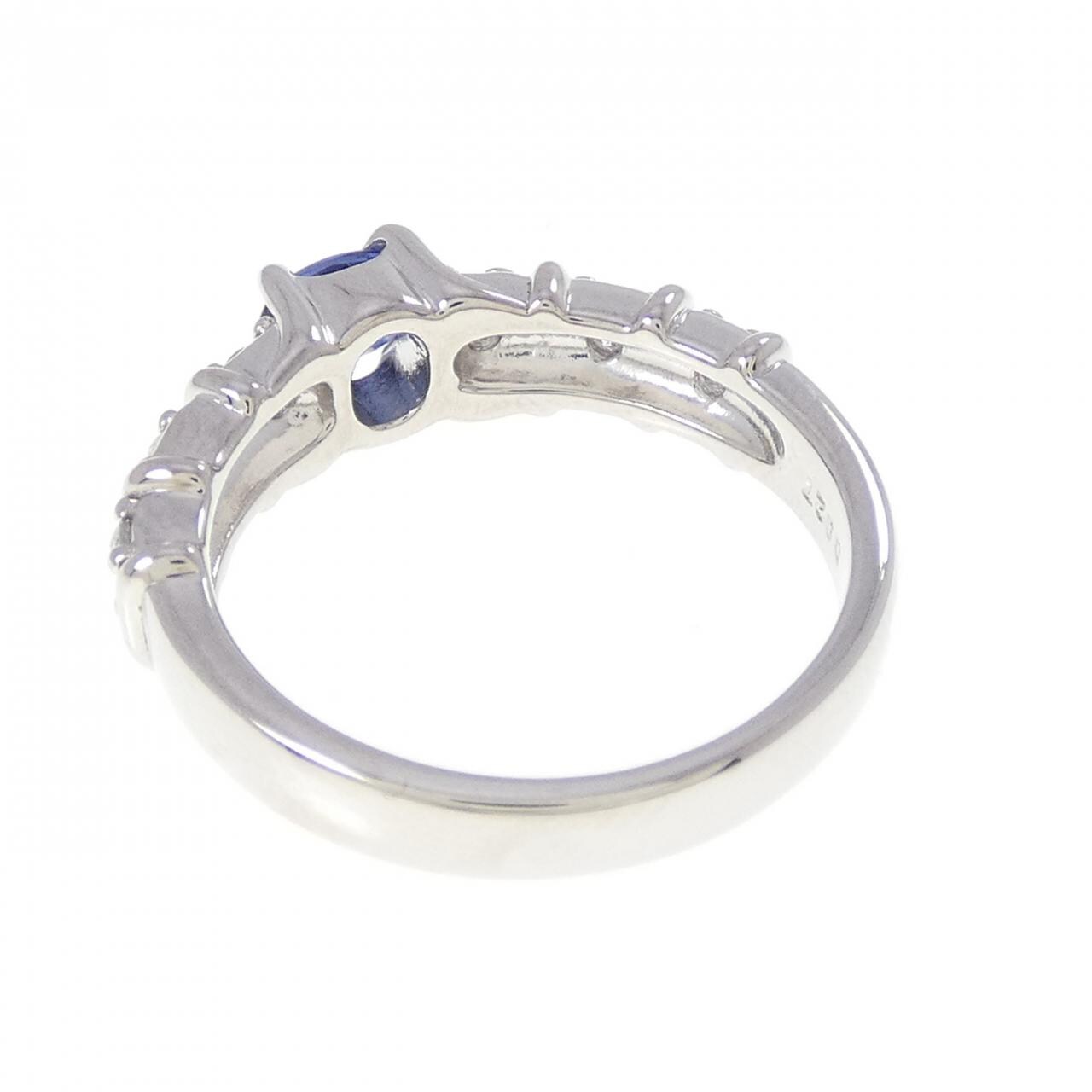 PT900 サファイヤ リング 0.41CT