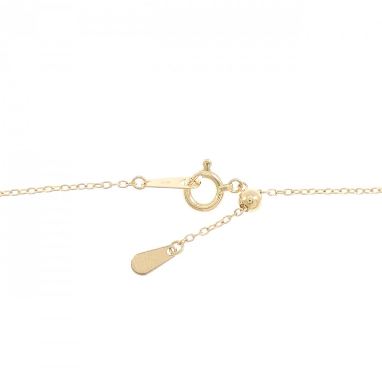 K18YG ダイヤモンド ネックレス 0.40CT