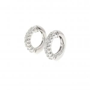 K18WG ダイヤモンド イヤリング 0.30CT